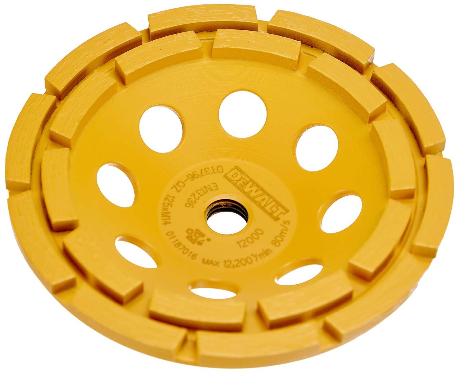 Plateau de surfaçage pour la pierre - Ø 125 mm M14 double - DEWALT - DT3796-QZ - Imagen 1