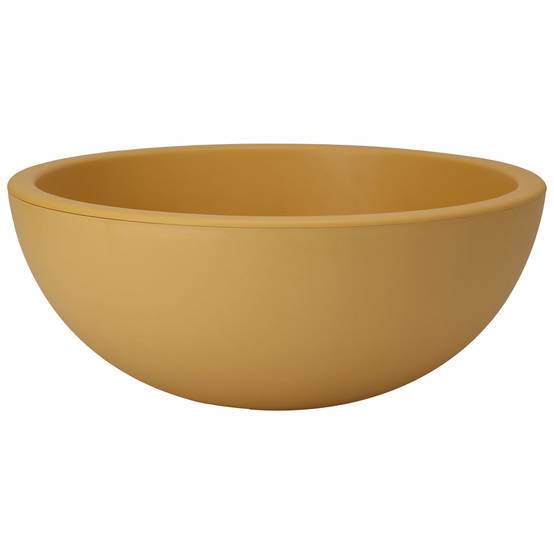 Vasque fleurs Moutarde Ø 40 cm
