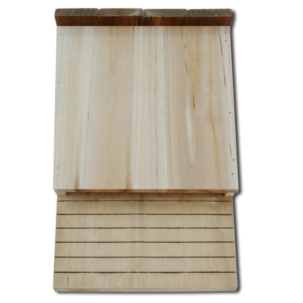 Vidaxl - Maison Pou Chauve-Souris 4 Pcs 22 X 12 X 34 Cm Bois - vidaXL - Imagen 3