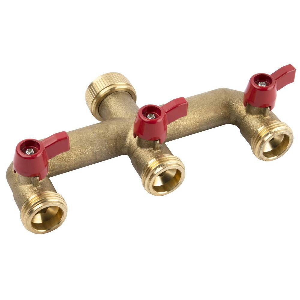 Nez sélecteur de circuits 3 sorties pour programmateur, F20x27, M20x27, entraxe 70 Boutté - Image 2