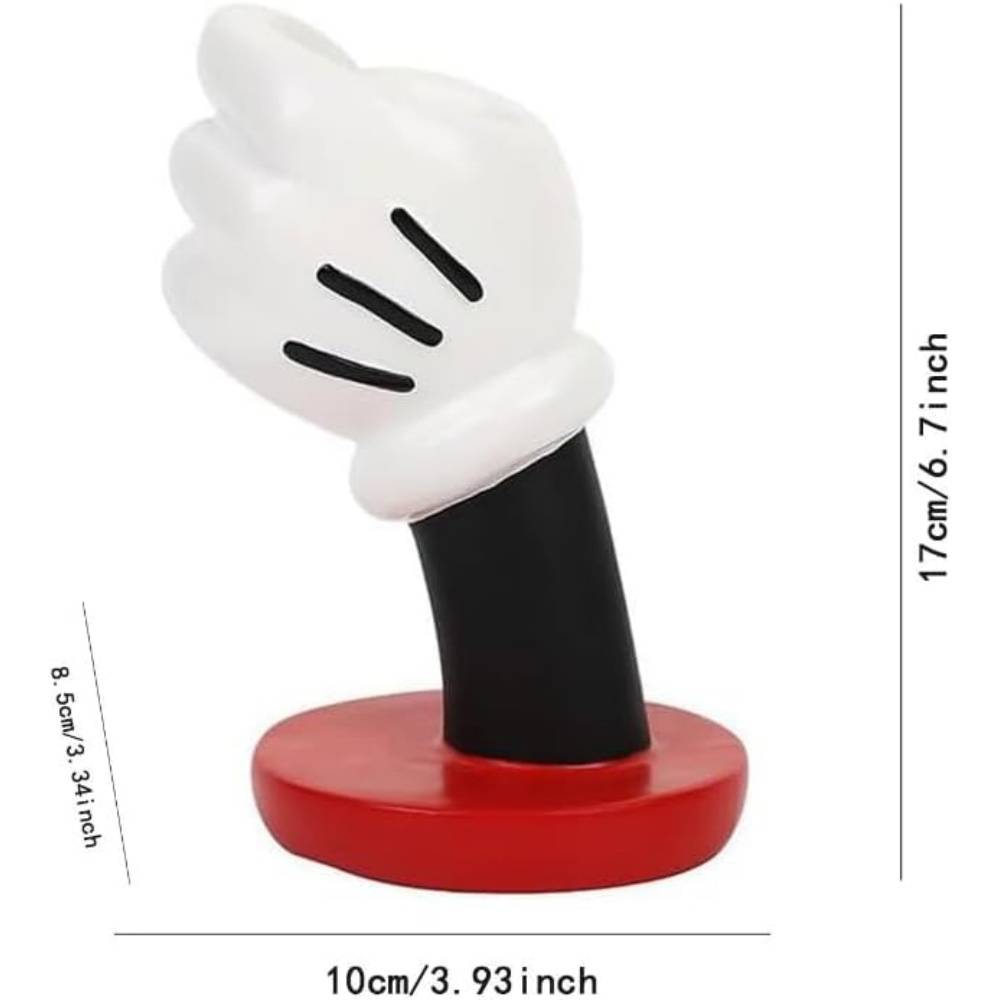 Vase- figurine Mickey Mouse en résine 17 cm - Décoration créative - Living123 - Image 6