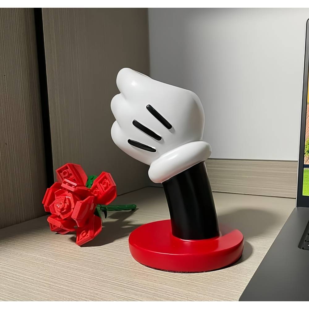 Vase- figurine Mickey Mouse en résine 17 cm - Décoration créative - Living123 - Image 2