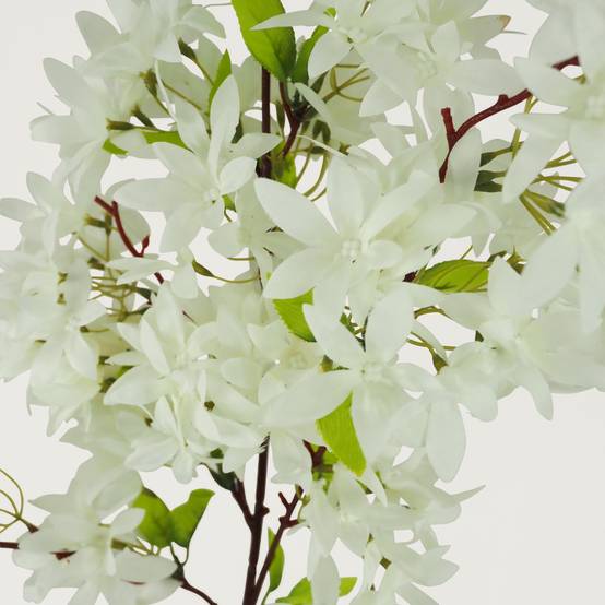 Ligne Deco - Jasmin artificiel en tige blanc 100cm lot de 2 Ligne Déco - Image 4