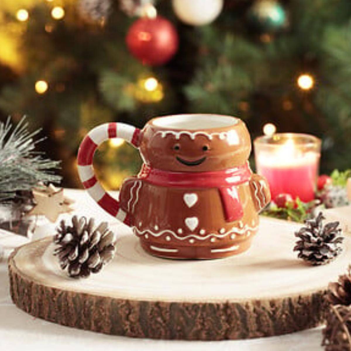 Mug en Céramique "Pain Épice" 30cl Marron - Image 2