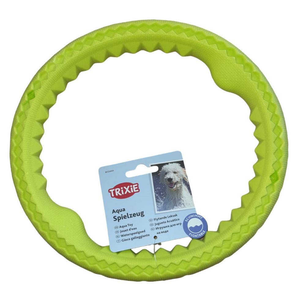 Trixie - Anneau Flottant pour jeux d'eau ø 25 cm pour votre chien - Imagen 1