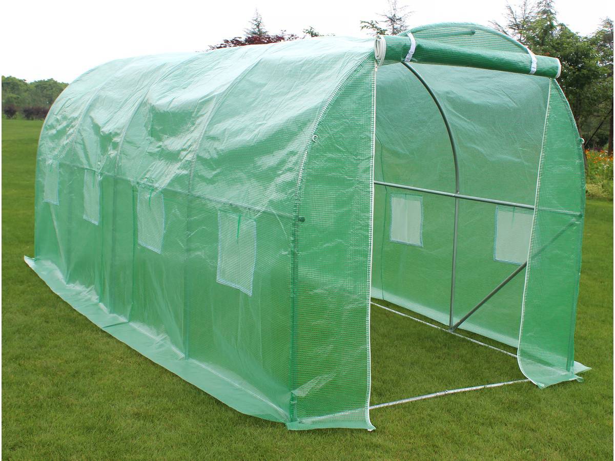 Serre Tunnel De Jardin Althea - 9m² - 4.5 X 2 X 2 -habitat Et Jardin - Image 2