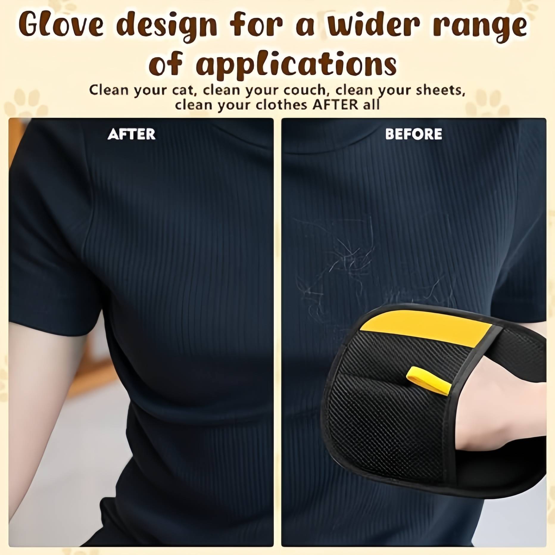2 Gants à Enlever Poils d’Animaux (Améliorés)-IntiMeg - Image 5