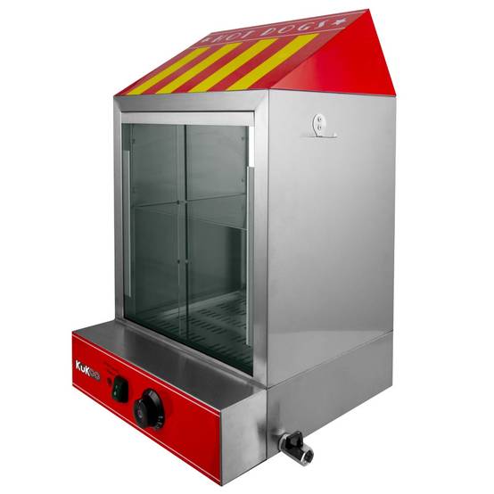 Kukoo - KuKoo Cuiseur vapeur pour Hot Dog avec Chariot assorti - Imagen 3