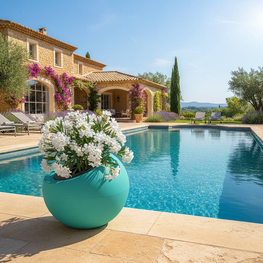 Pot de fleurs dolce vita 300l - plast'up rotomoulage - Image 3