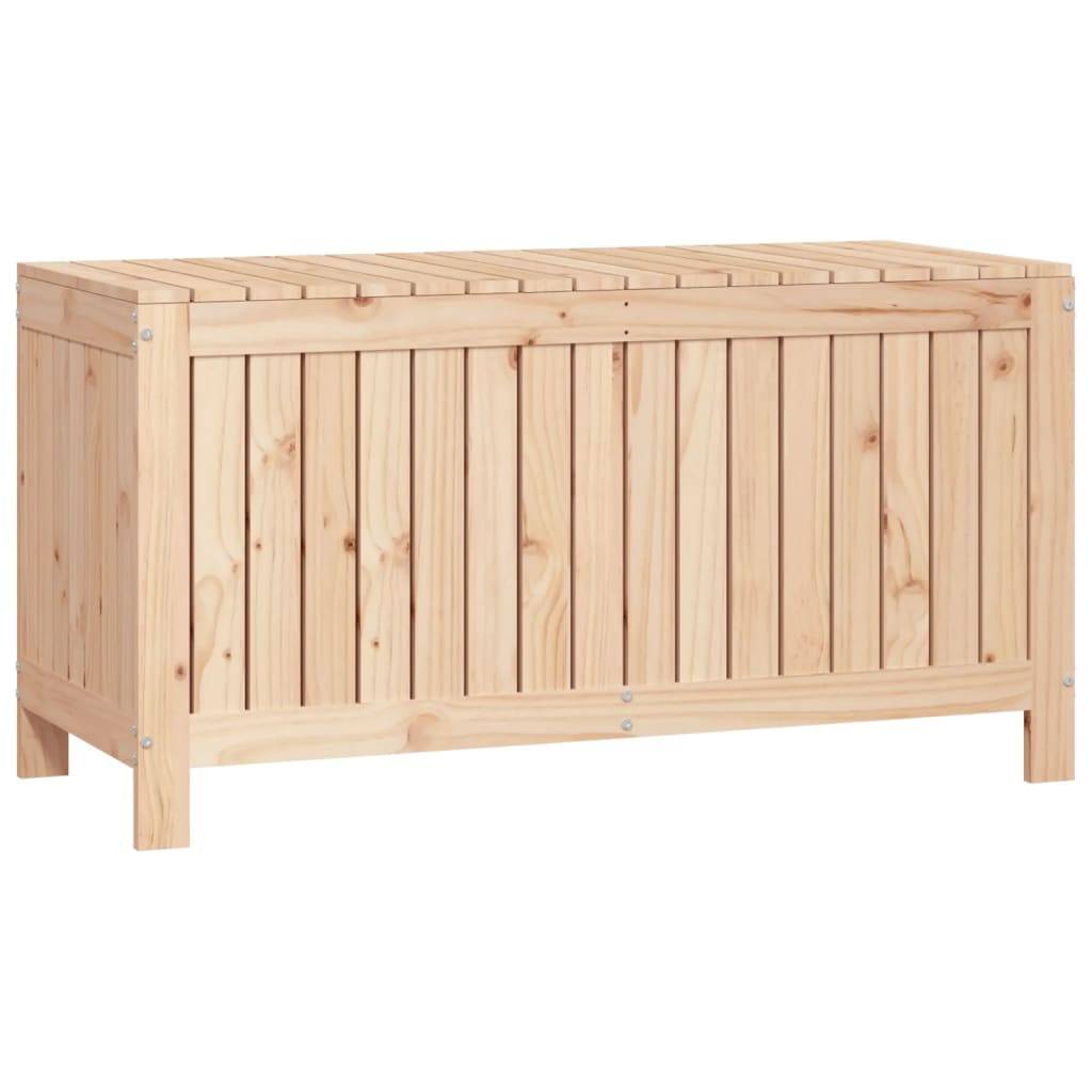 Coffre de rangement - Boîte de rangement extérieure - Coffre de jardin 115x49x60 cm Bois massif de pin - Image 5