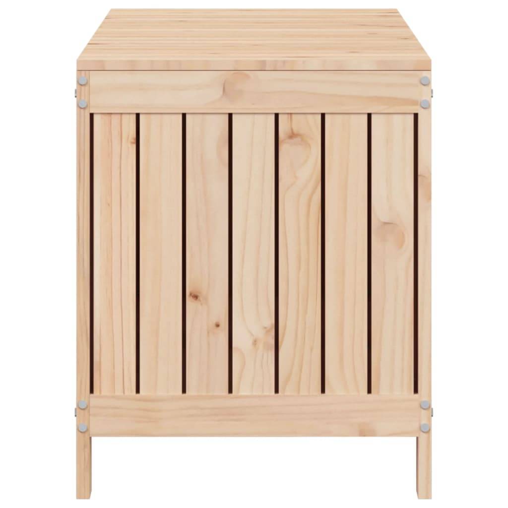 Coffre de rangement - Boîte de rangement extérieure - Coffre de jardin 115x49x60 cm Bois massif de pin - Image 7