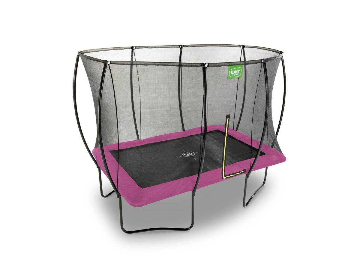 Exit Toys - Trampoline Silhouette rectangulaire 244 x 366 cm Rose - Exit Toys - Image 5