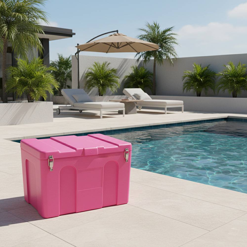 Coffre de rangement 140l- plast'up rotomoulage - Imagen 3