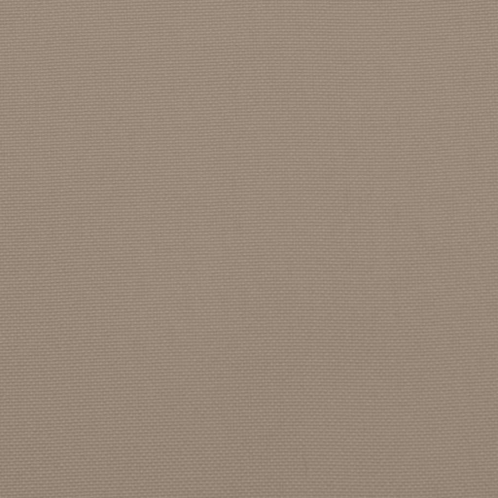 Coussin en palette Taupe 120 X 80 cm - Prolenta Premium - Image 8