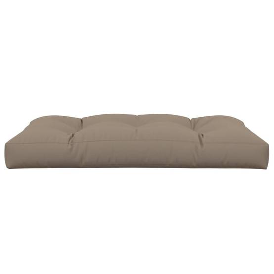 Coussin en palette Taupe 120 X 80 cm - Prolenta Premium - Image 4