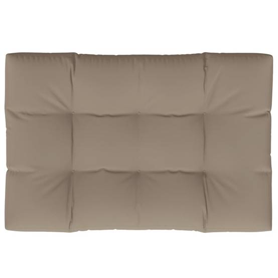 Coussin en palette Taupe 120 X 80 cm - Prolenta Premium - Image 6