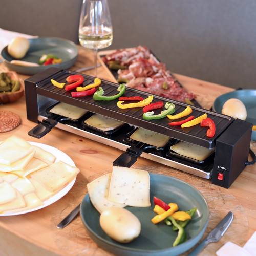 Livoo - Appareil à raclette pour 4 personnes 800W - Imagen 1