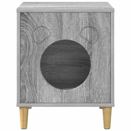 Cube Chat Design Gris Sonoma Repos 53cm pour Chat Ventilé Confortable - ComfortXL Outdoor Living - Image 5