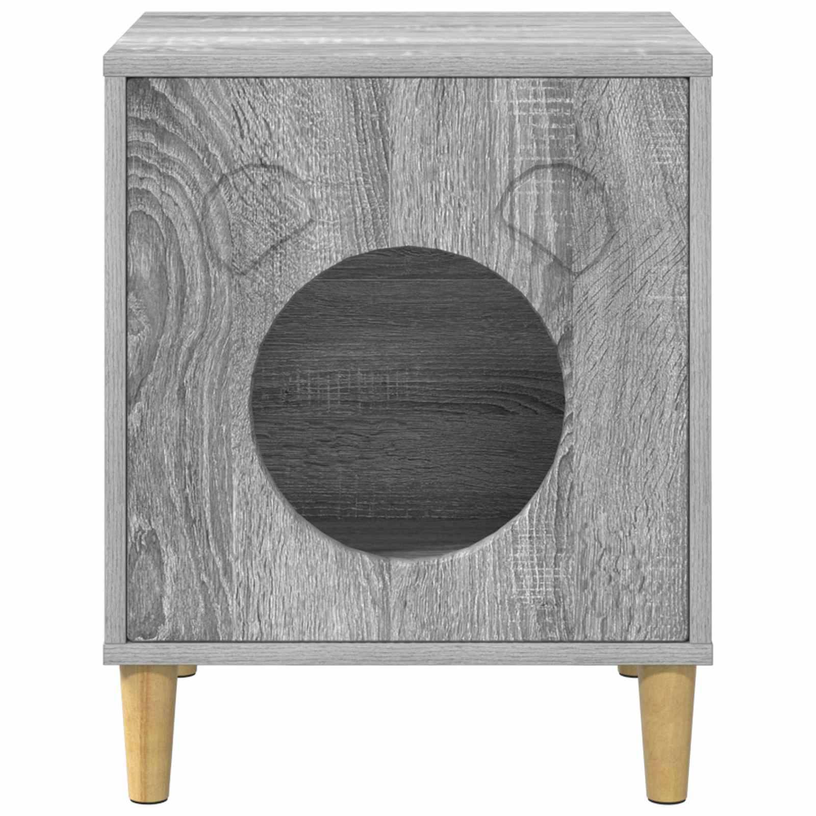 Cube Chat Design Gris Sonoma Repos 53cm pour Chat Ventilé Confortable - ComfortXL Outdoor Living - Image 5