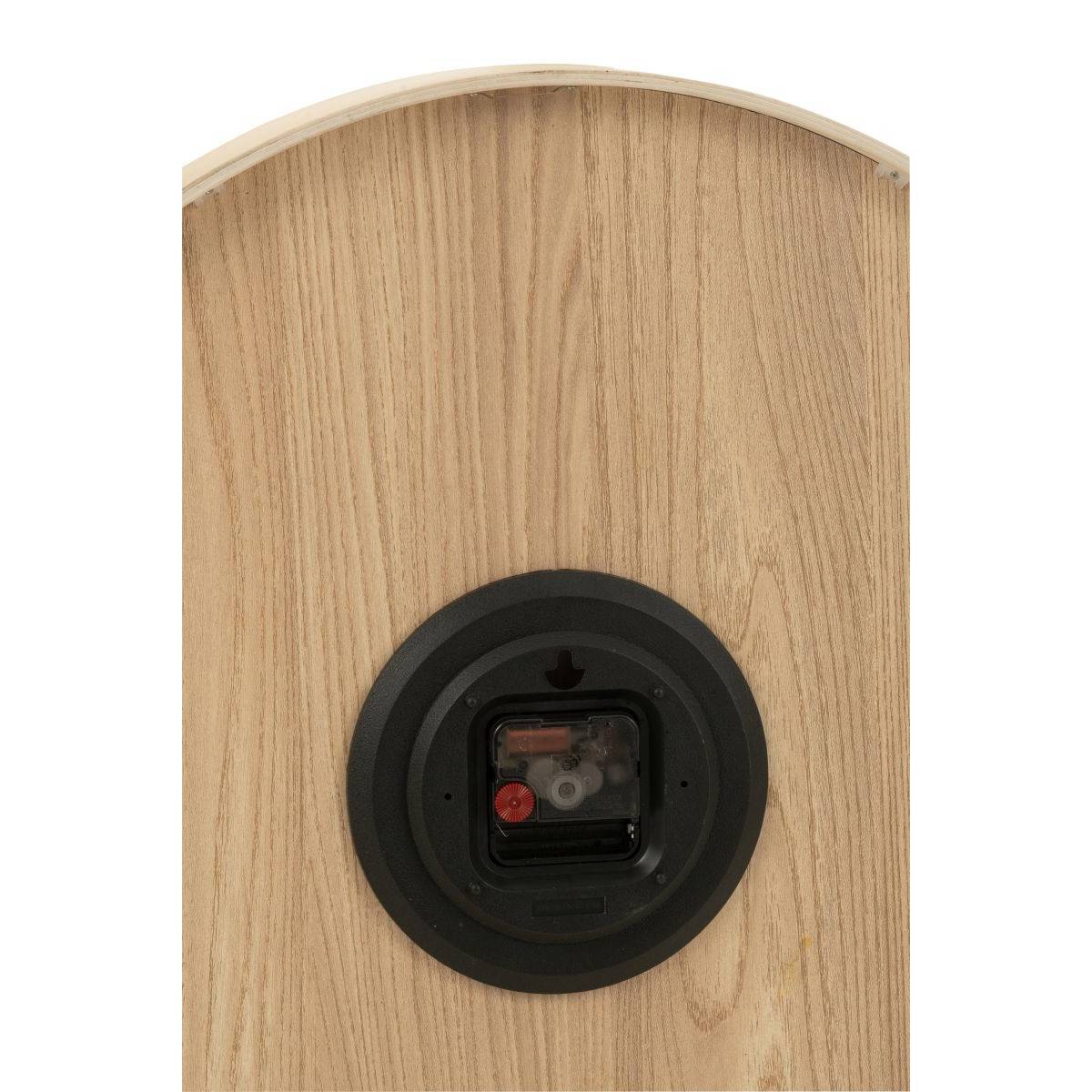 J-Line - Horloge Murale en Bois "Marion" 53cm Naturel - Image 3
