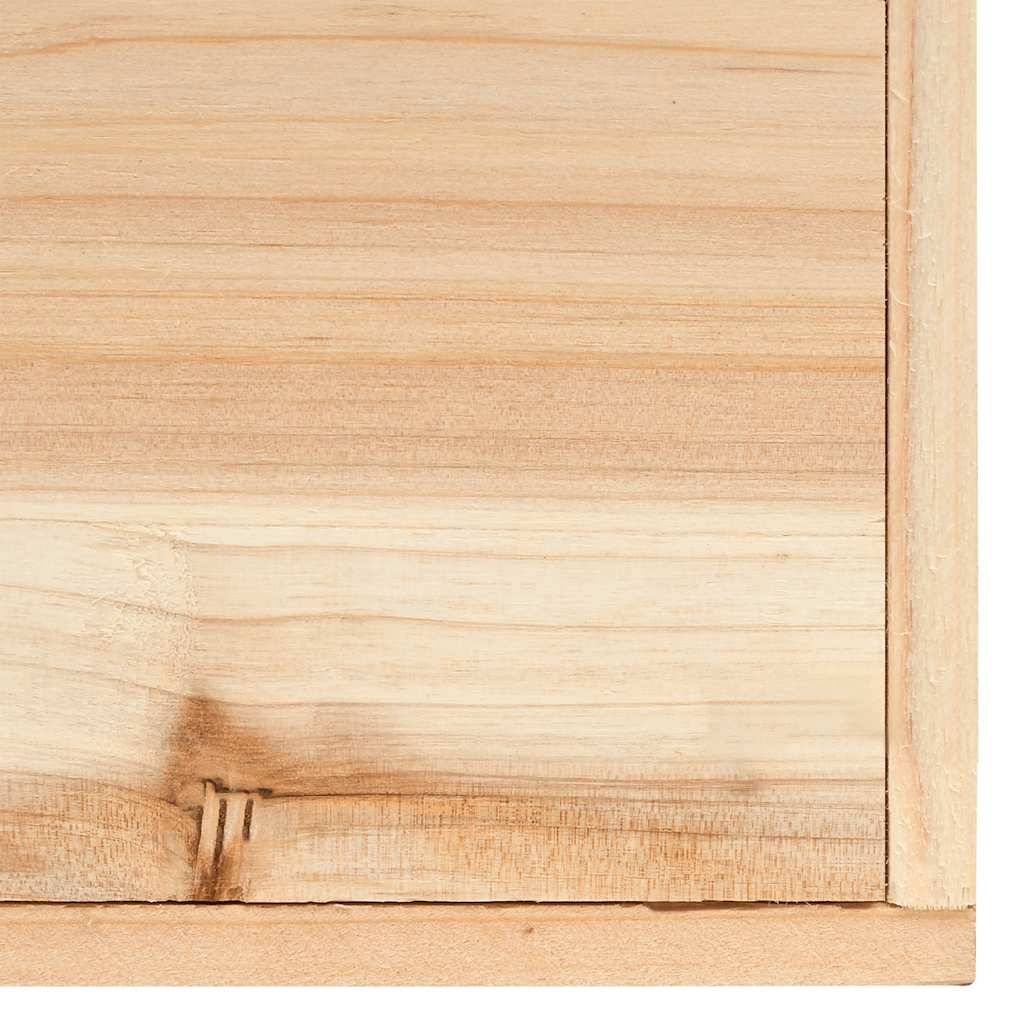 Vidaxl - Maison pour écureuils Bois de sapin massif 26x25x29 cm vidaXL 314821 - Imagen 3