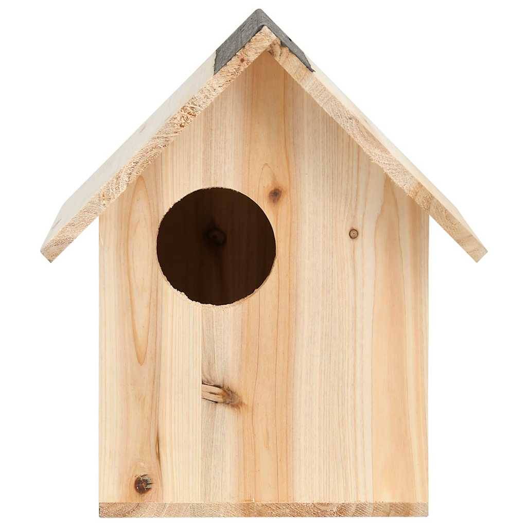 Vidaxl - Maison pour écureuils Bois de sapin massif 26x25x29 cm vidaXL 314821 - Imagen 5