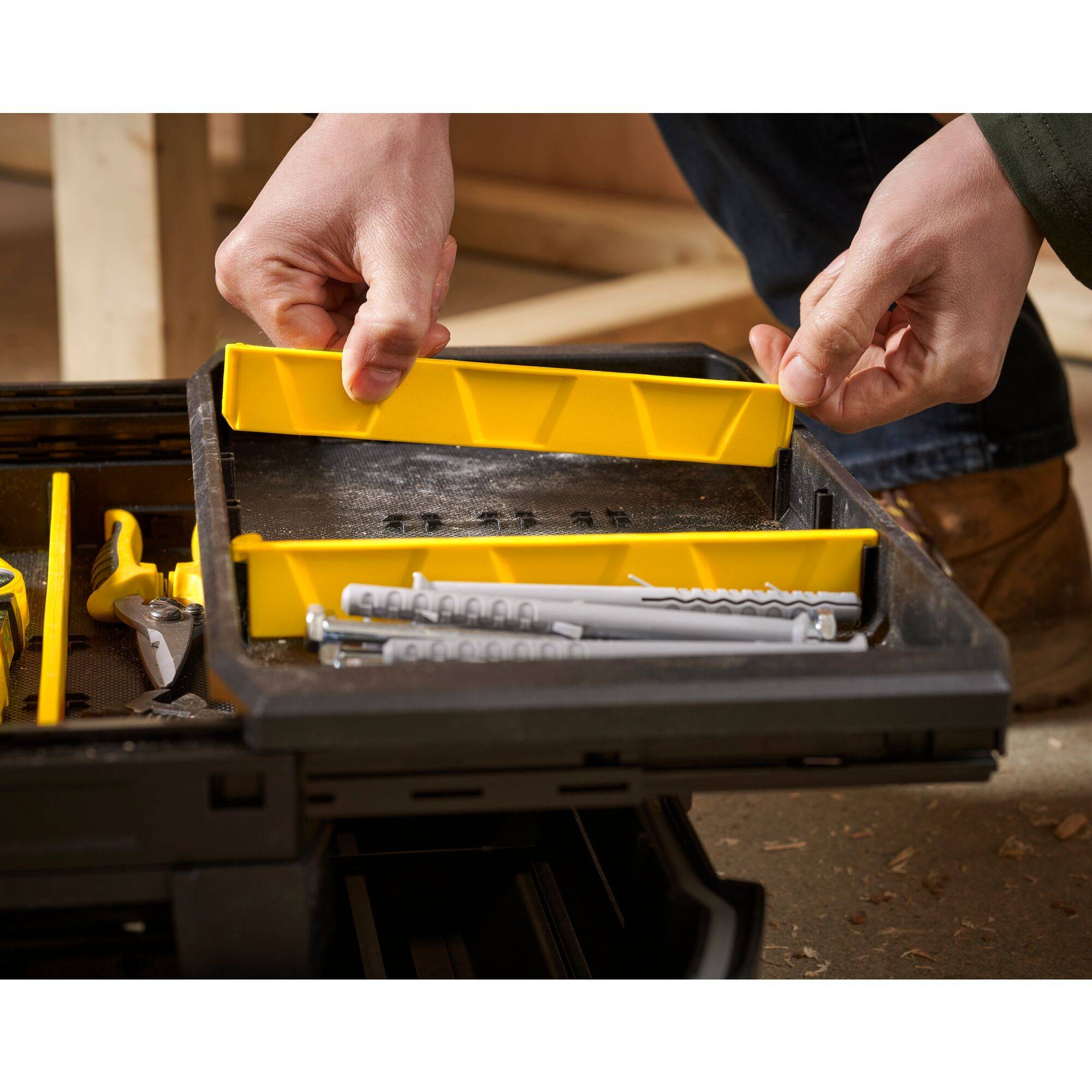 stanley - STANLEY FATMAX Boite à outils étanche Cantilever 46 cm - FMST1-71219 - Imagen 4