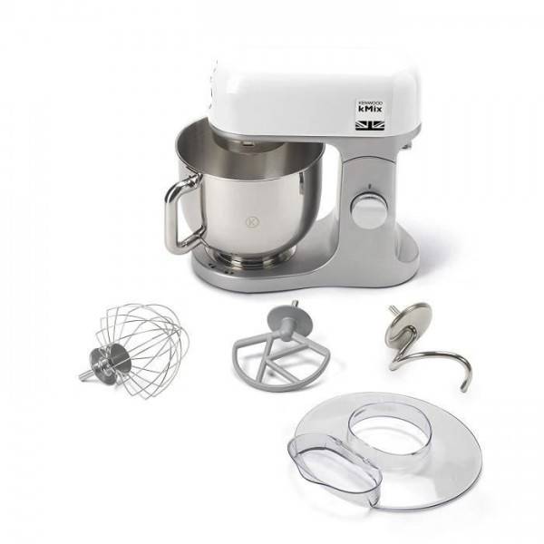 Robot  pâtissier KENWOOD KMX750WH - Blanc - 1000 W - Bol acier inoxydable 5 L - Image 3