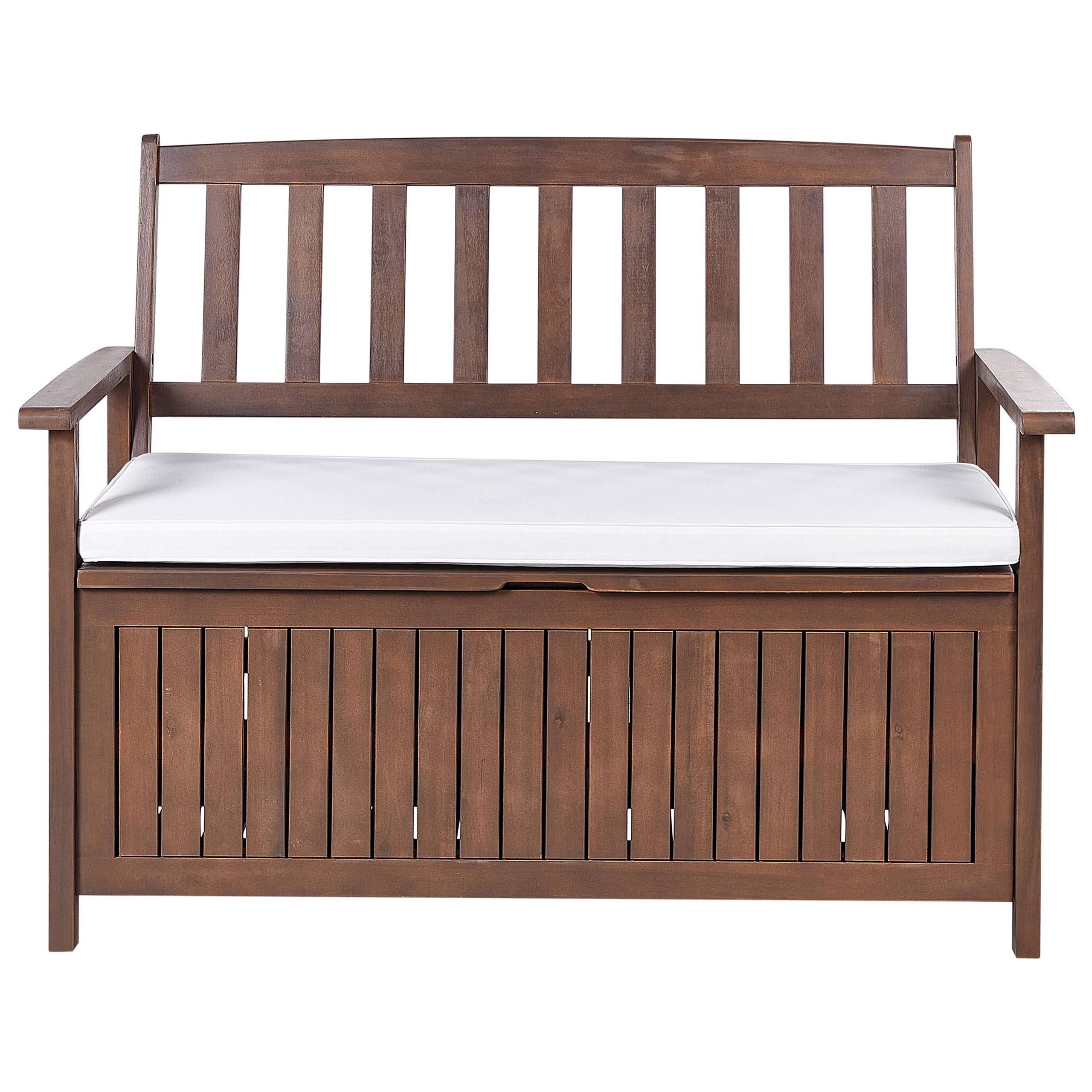 Beliani - Banc Acacia Blanc SOVANA - Beliani - Imagen 1