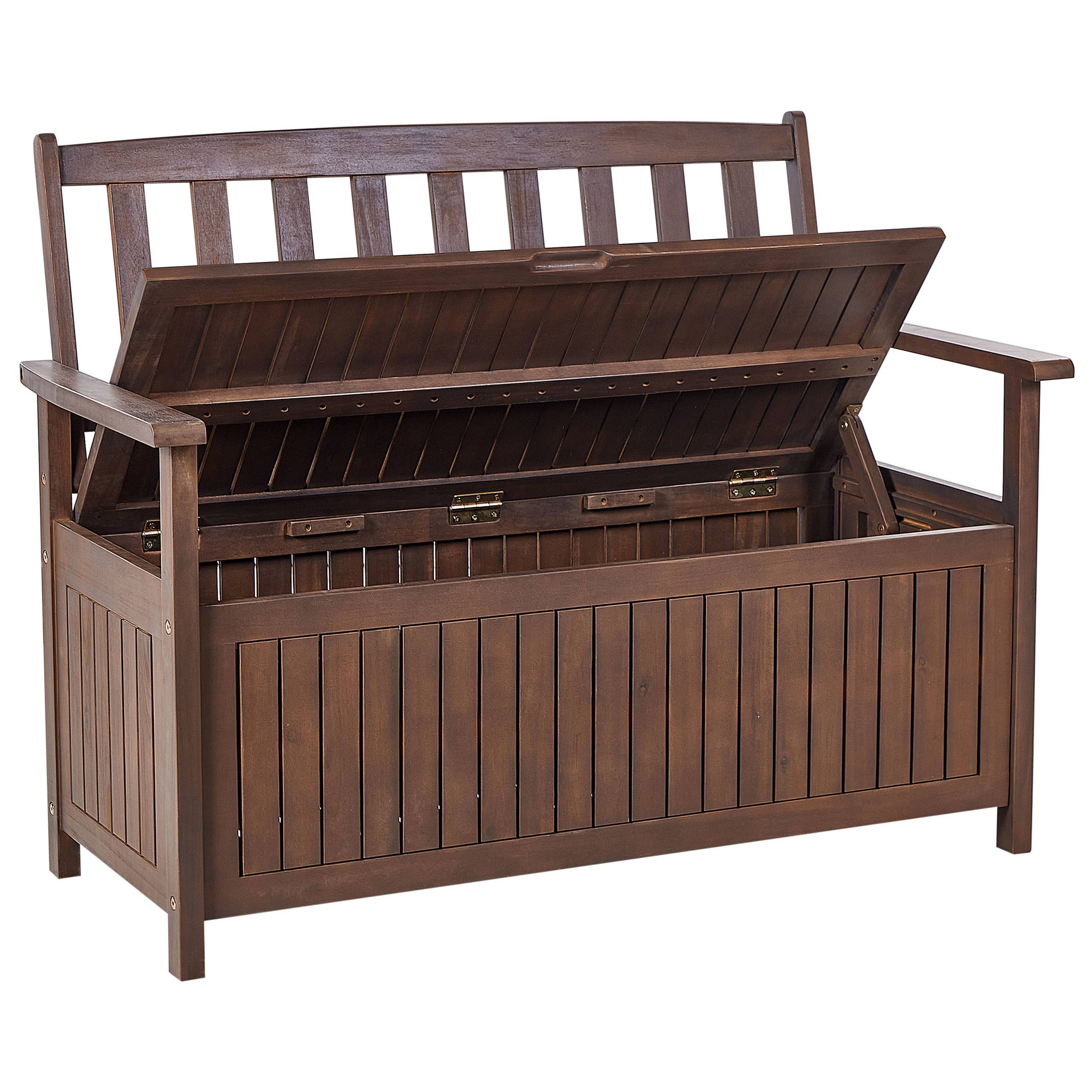 Beliani - Banc Acacia Blanc SOVANA - Beliani - Imagen 6