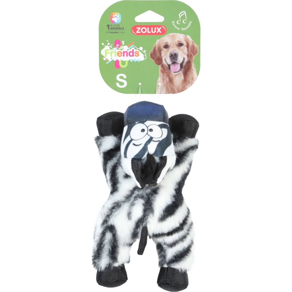 Zolux - Zèbre Caleb S Jouet sonore pour chiots et petits chiens - Imagen 3