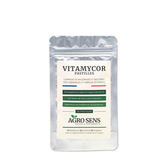 VitaMycor Pastilles - Mycorhizes pour plantations - Agro Sens - Sachet 25 Pastilles - Image 1