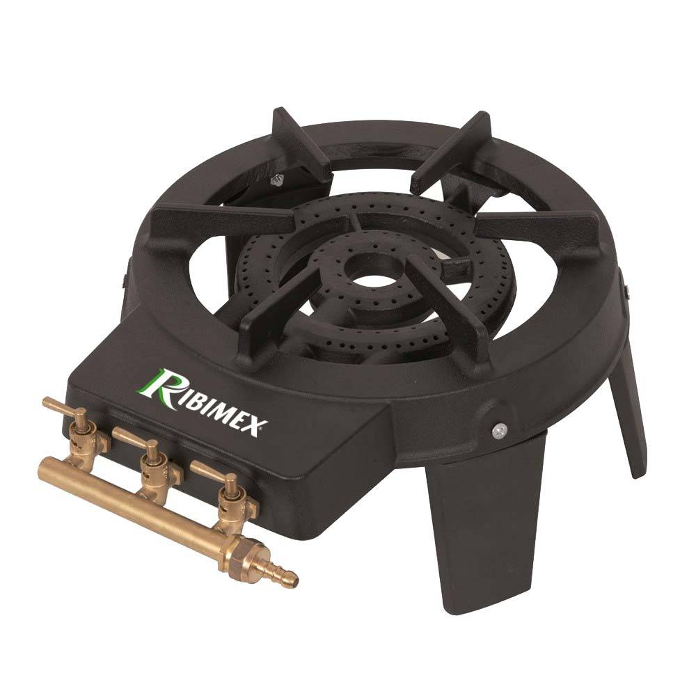Ribimex - Réchaud gaz 2 feux 4 pieds 8000 W - Image 1
