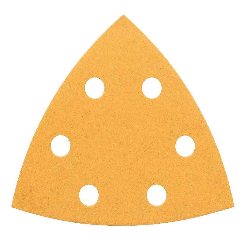 Bosch - 5 Feuilles abrasives C470 BOSCH pour ponceuses Delta 93 mm Best for Wood and Paint 6 trous - taille  - BOSCH ACCESSOIRES - Imagen 1