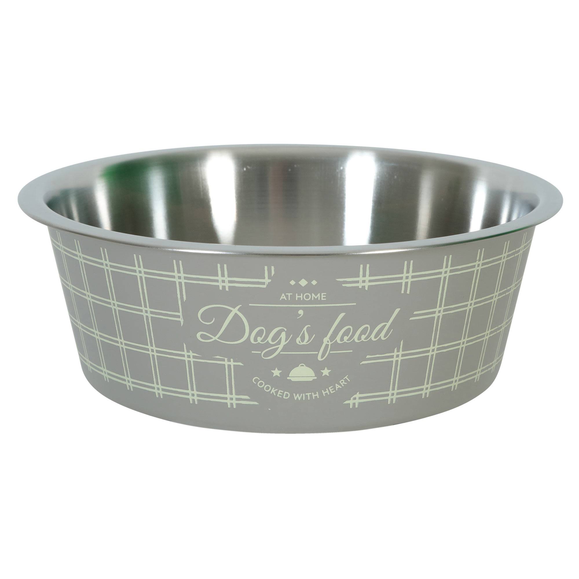 Gamelle Inox Antidérapante Food Dog - ZOLUX - 1700 ml