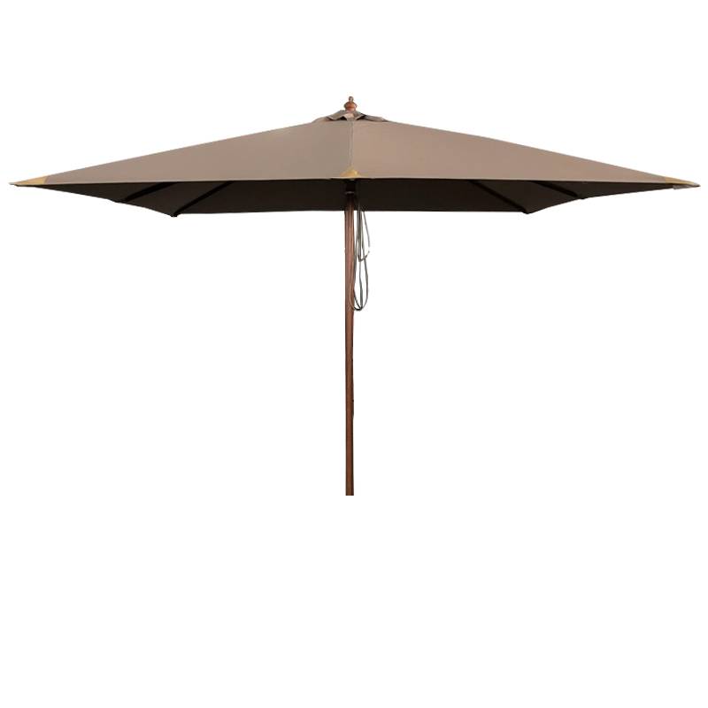 Parasol droit taupe 3x3 m Pegasia - Gecko Jardin - Imagen 2