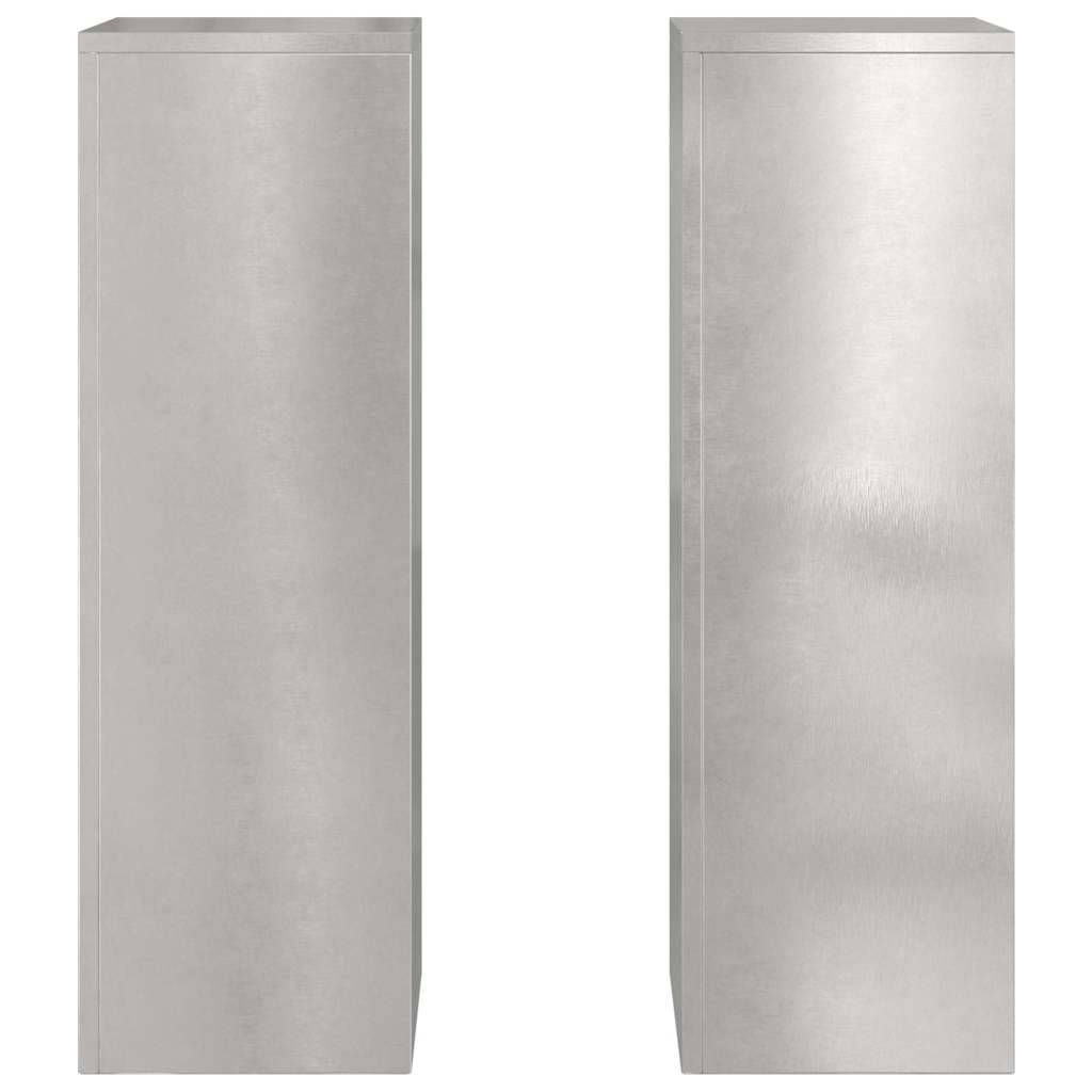 Support plante Prolenta Argent 24 X 24 X 75 cm - P95056A - Image 6