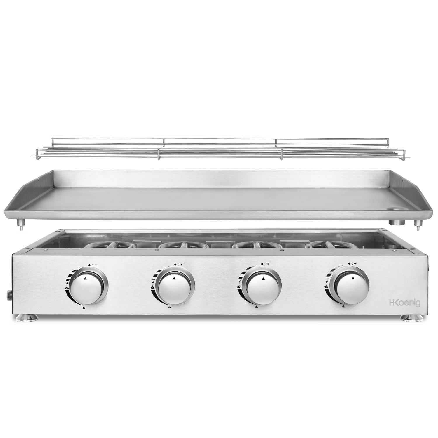 H.Koenig - Plancha 4 brûleurs en U - PLX940 H.Koenig - Imagen 4