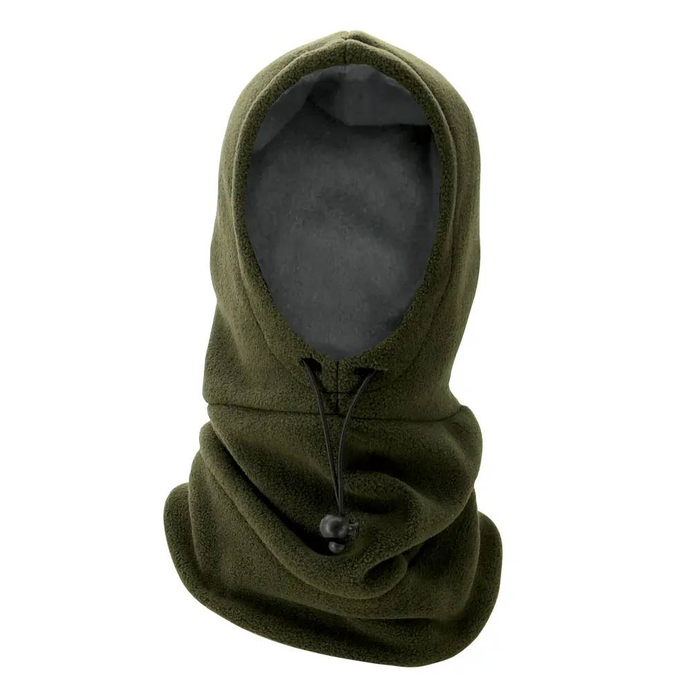Cagoule polaire réglable douce et chaude - Modèle confortable  Taille - Image 2