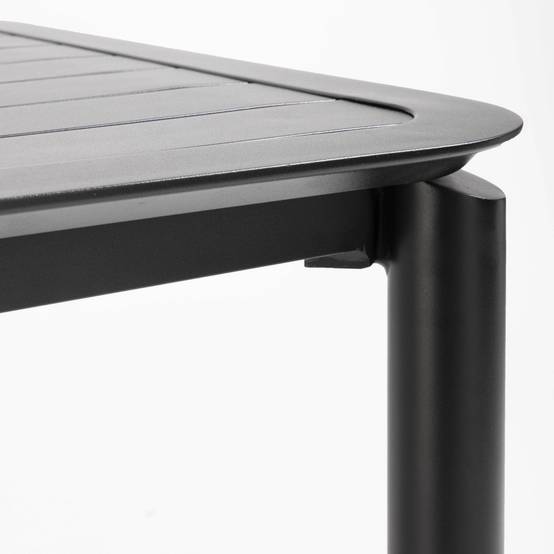 Oviala - Table haute de terrasse noire Almada - Oviala - Imagen 3