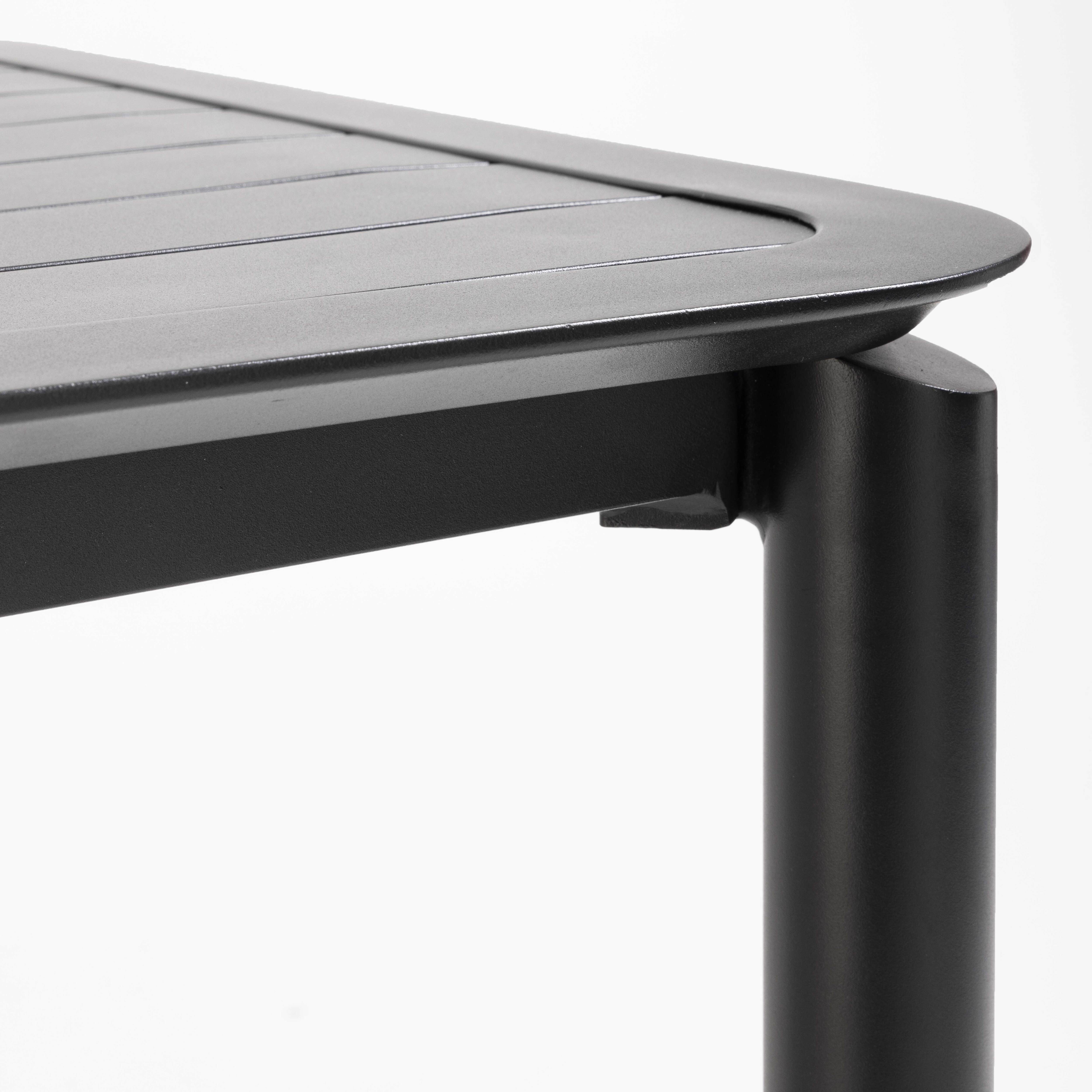 Oviala - Table haute de terrasse noire Almada - Oviala - Imagen 3