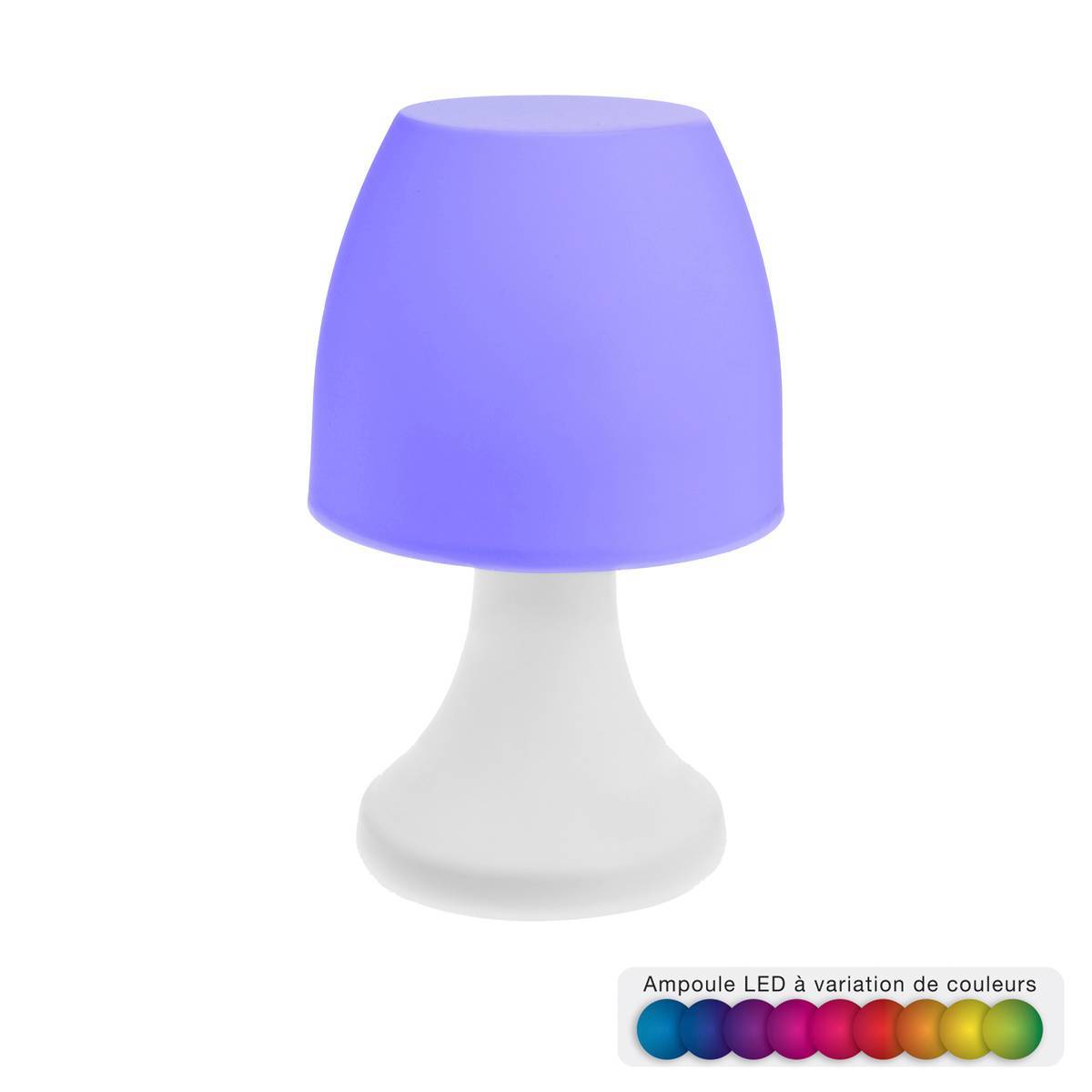 Lampe outdoor "Dokk" multicolore H19cm ATMOSPHERA CREATEUR D'INTERIEUR - Image 2