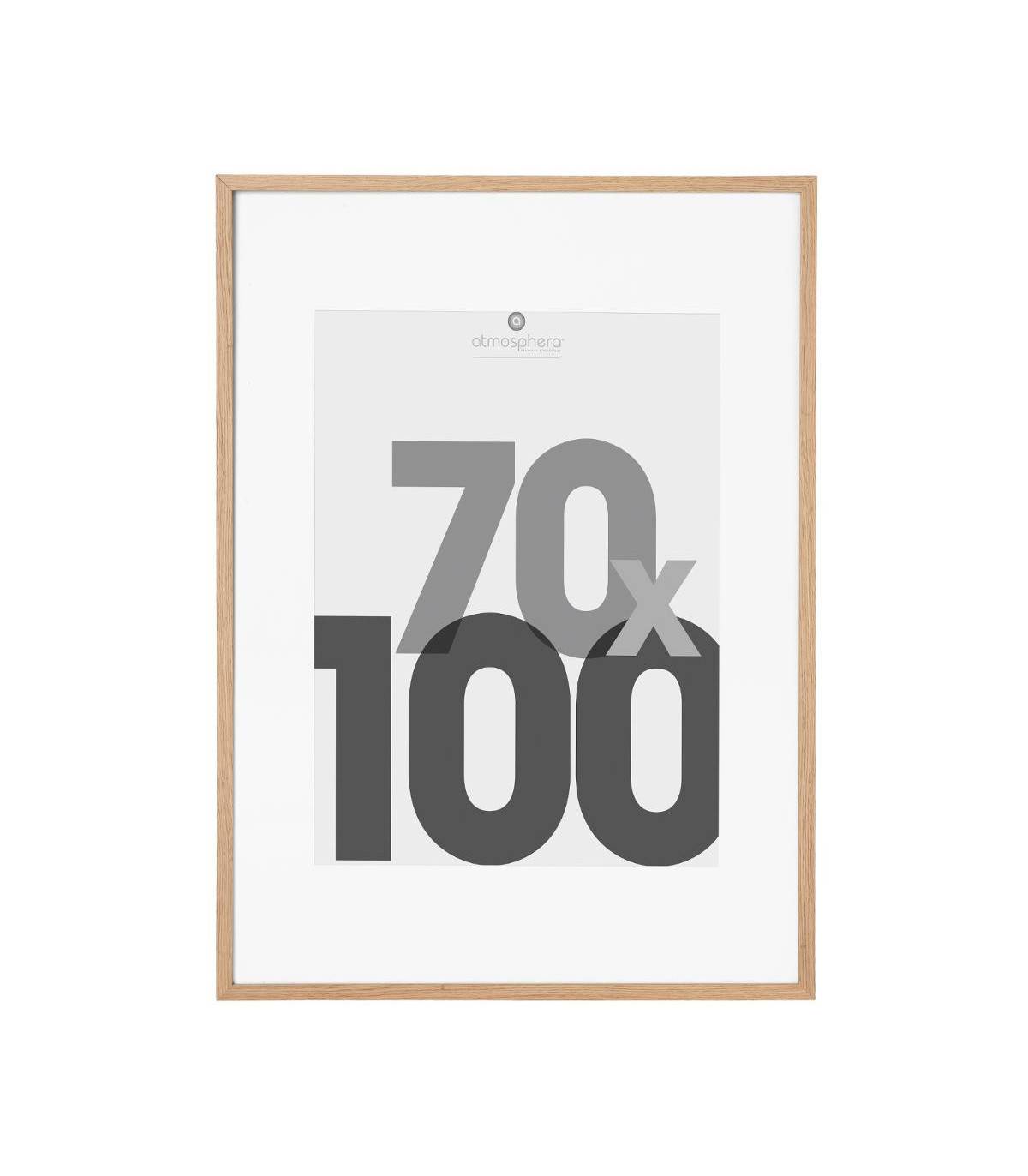 Cadre Photo Bois naturel pour Photo 70 x 100 cm - Imagen 1