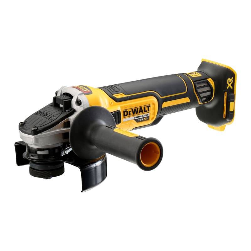 Pack 2 outils XR 18V 5.0 Ah - Perceuse visseuse à percussion DCD796 + meuleuse Ø125 mm DCG405 - DEWALT - avec 2 batteries 18V 5Ah - chargeur - coffret - Image 4