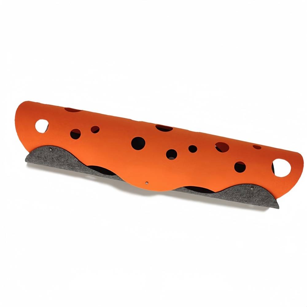 IntiMeg - Tunnel pour chat DIY Orange-gris 3 mm (65 x 30) IntiMeg - Image 1