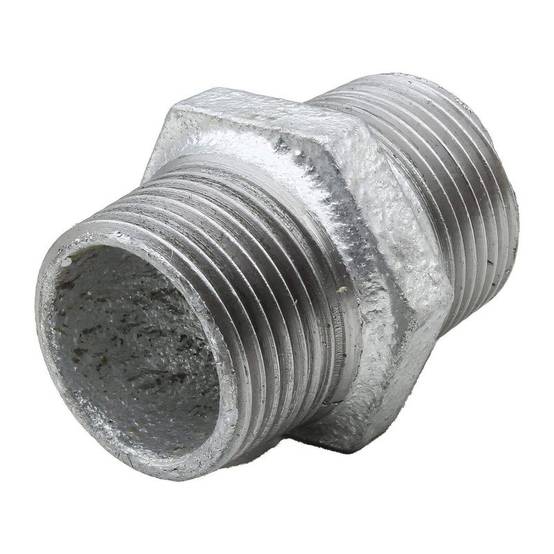 Mamelon galvanisé M-M 1/4'' (8/13)