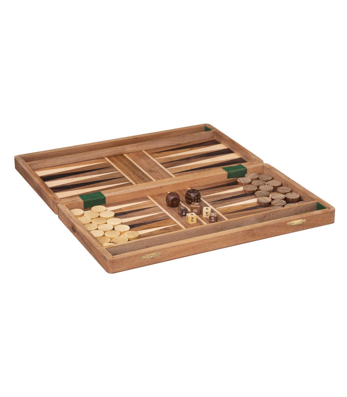 Objet déco Jeu de Backgammon en Bois d'Acacia 36 x 41 cm - Imagen 3