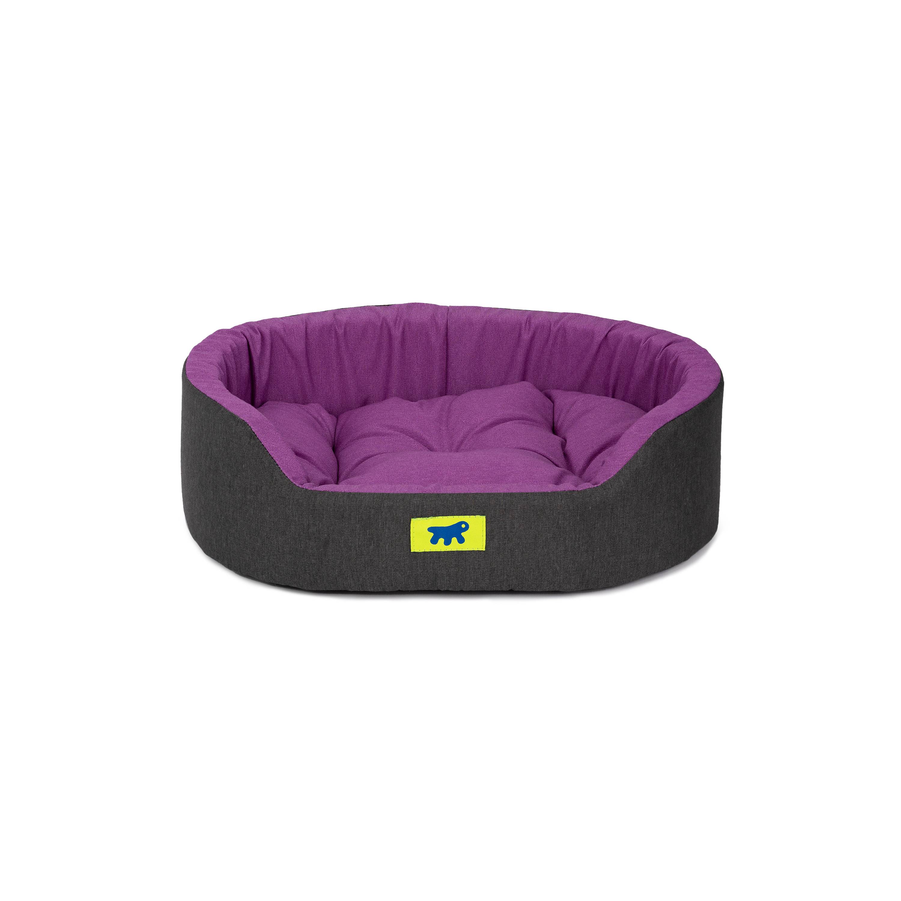 Ferplast - Ferplast Panier Chien Dandy, Coussin Amovible et Lavable, Housse en Coton avec Rembourrage Doux, Idéale également comme Niche pour Chat, 55 x 41 x H - Imagen 1