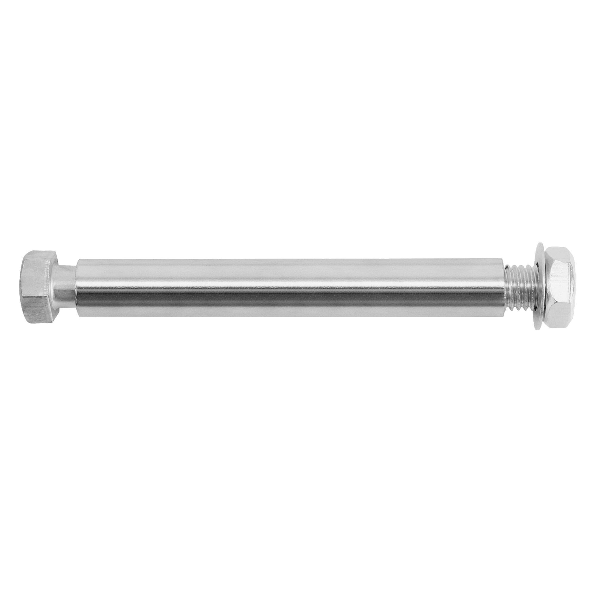 Ecd-Germany - 15" Roue brouette caoutchouc plein gomme PU 4.80 4.00-8 Ø 390 mm avec axe - Imagen 3
