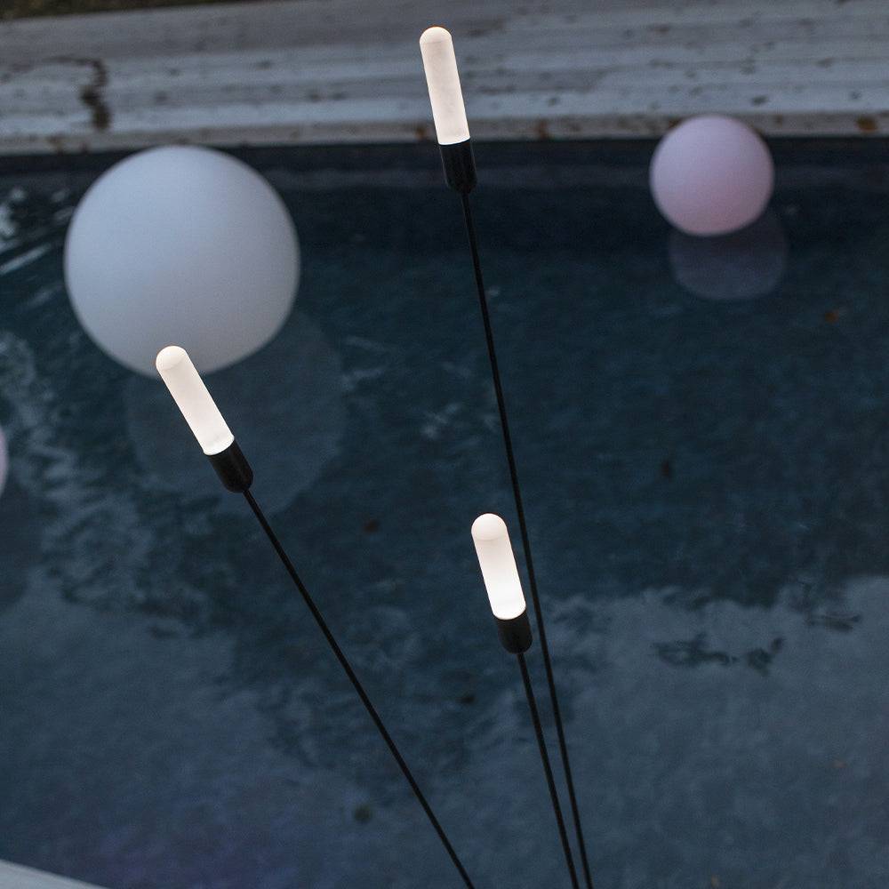Lumisky - Lampadaire d'extérieur filaire REEDS LED H156cm - Imagen 3